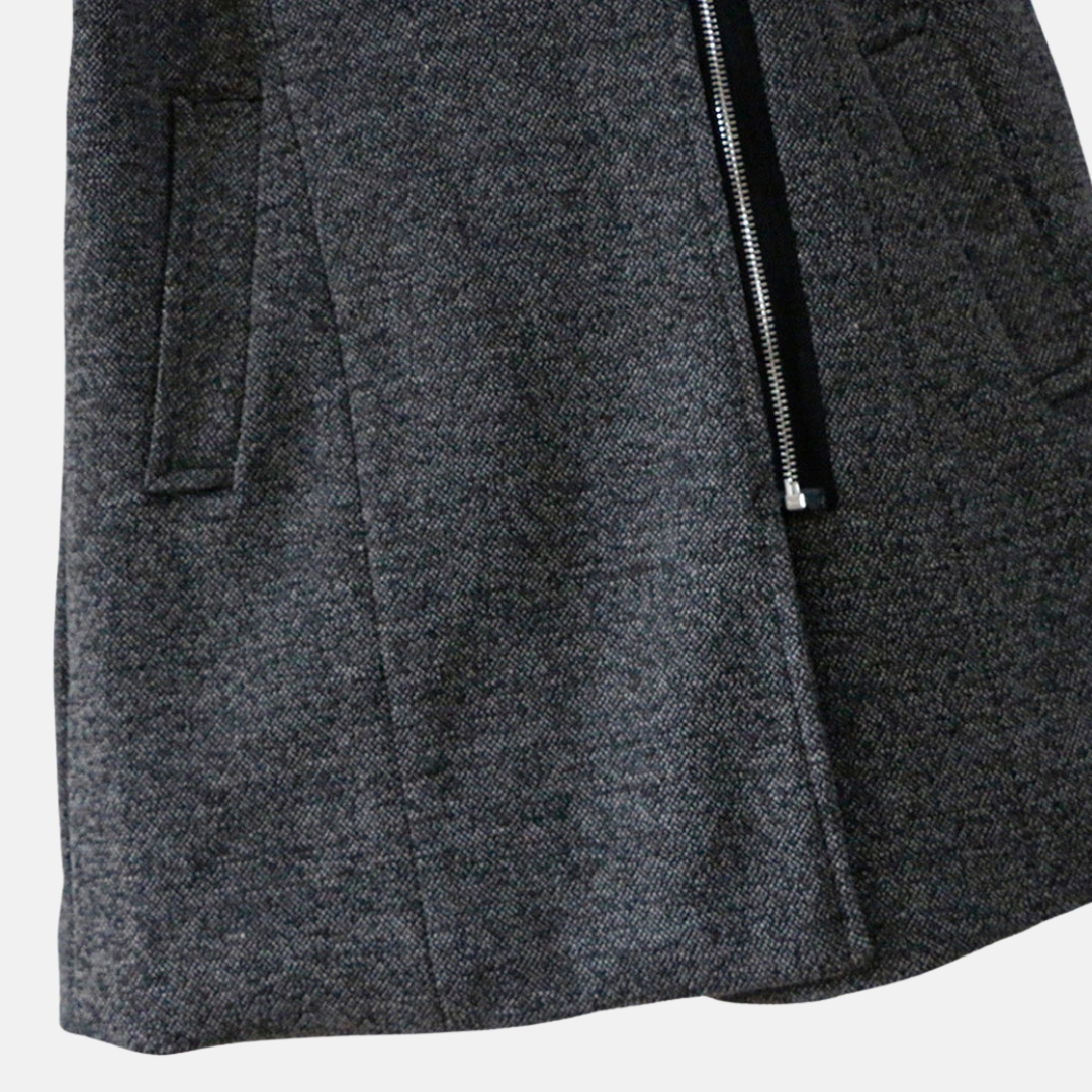 Anna Ullkappa med Huva | Varm Kappa