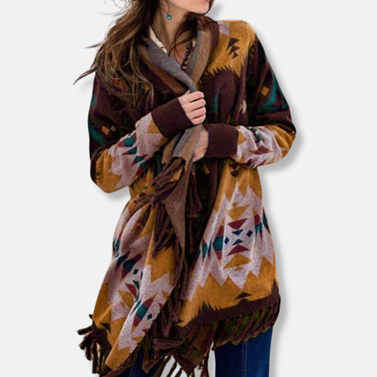 Klara Ull Tofs Kappa | Pälskant Vinterkappa