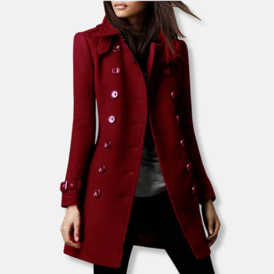 Kristina Ull Överdimensionerad Kappa | Pälskant Vinterkappa