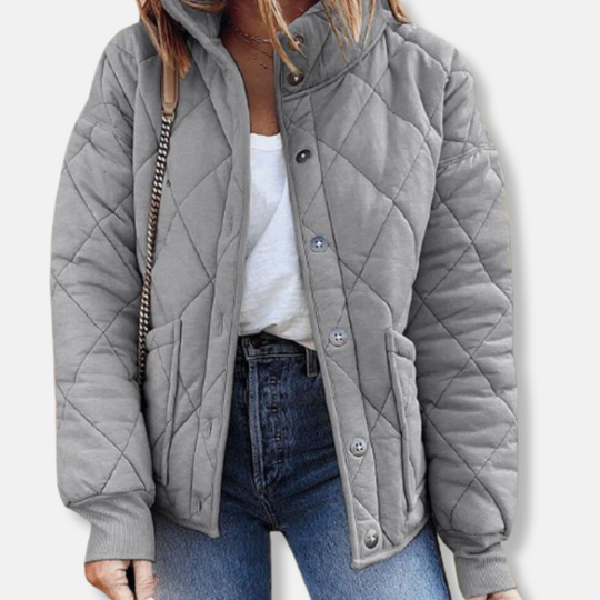 Elisabeth Vadderad Jacka | Varmt Foder Jacka