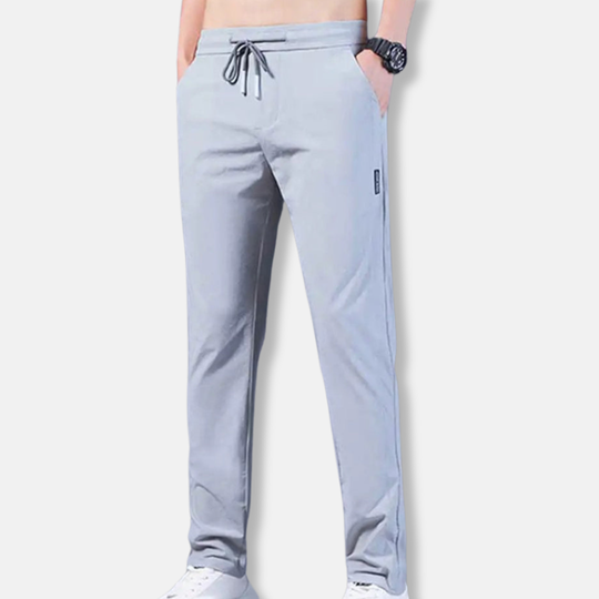 Arvid Fritidsbyxor | Elastisk Midja Herrbyxa