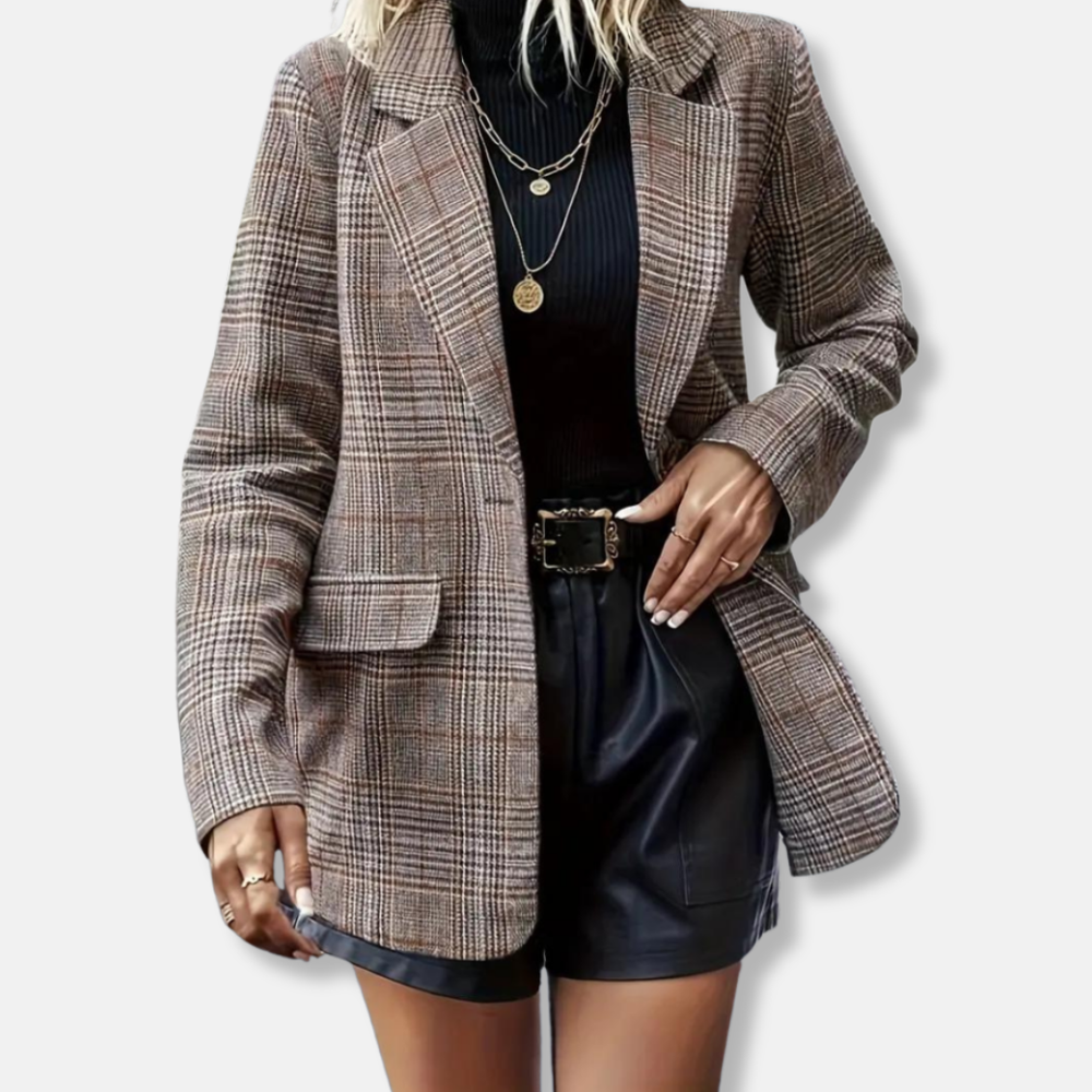 August Skräddarsydd Blazer | Elegant Damblazer för Fest