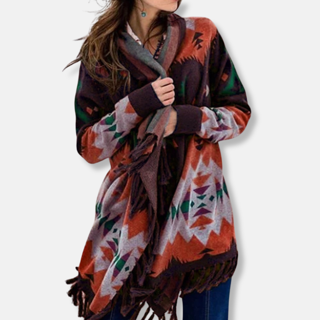 Klara Ull Tofs Kappa | Pälskant Vinterkappa