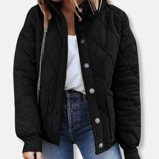 Elisabeth Vadderad Jacka | Varmt Foder Jacka