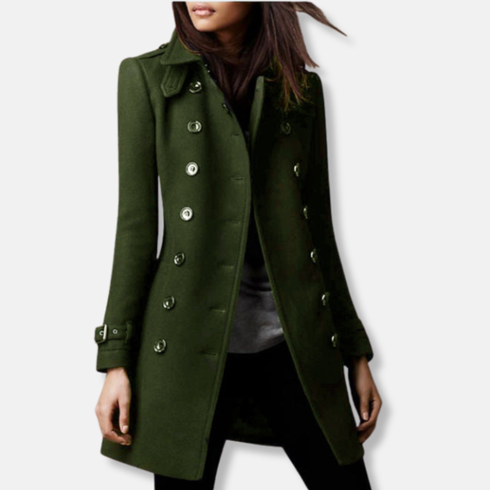 Kristina Ull Överdimensionerad Kappa | Pälskant Vinterkappa