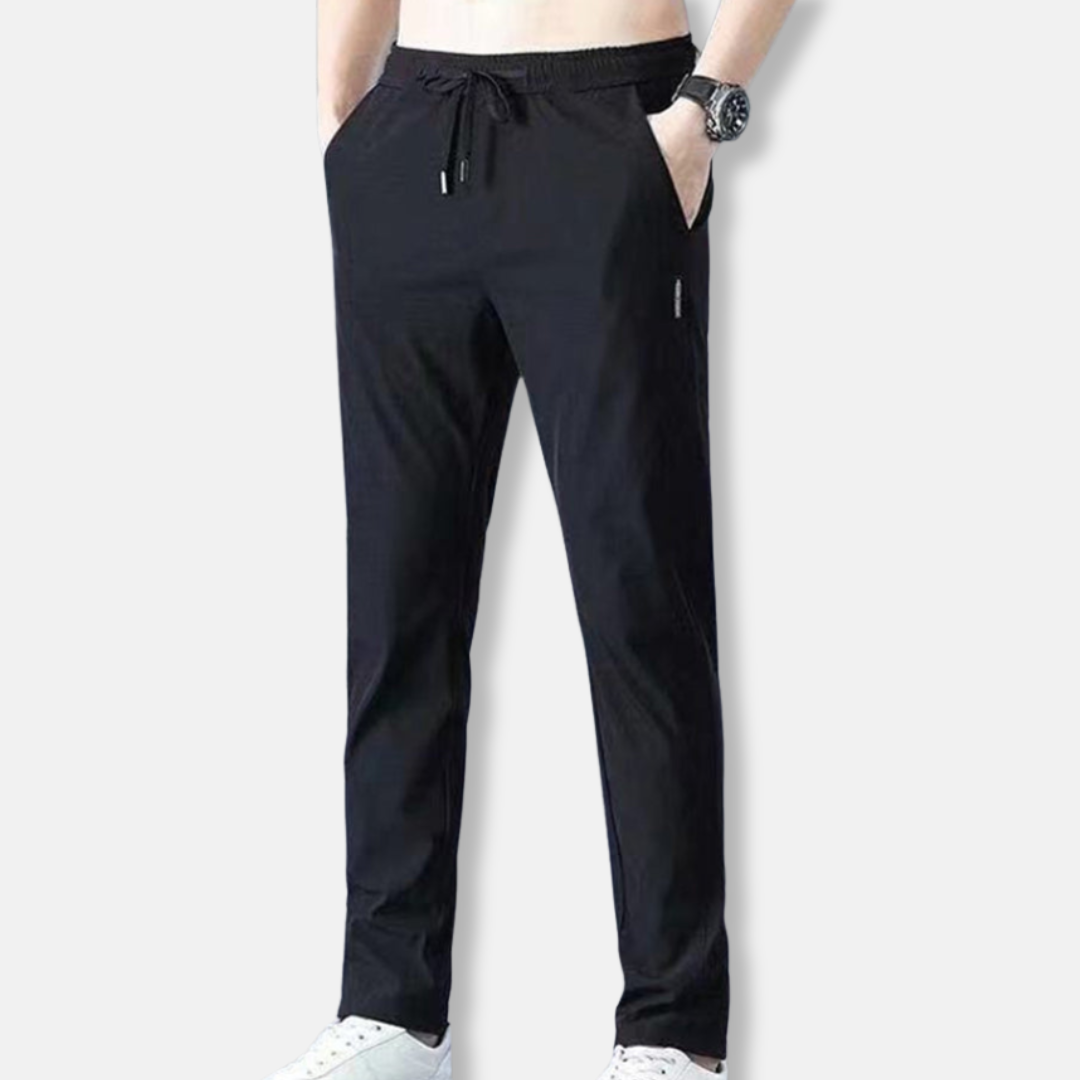 Arvid Fritidsbyxor | Elastisk Midja Herrbyxa