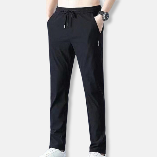 Arvid Fritidsbyxor | Elastisk Midja Herrbyxa