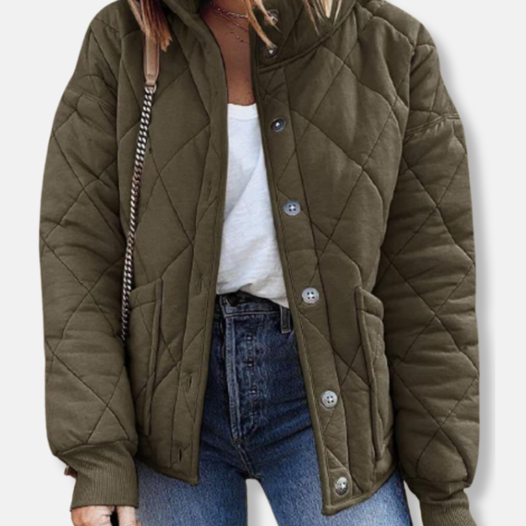 Elisabeth Vadderad Jacka | Varmt Foder Jacka