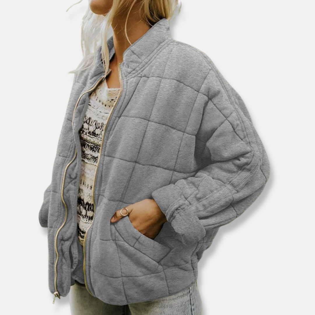 Anders Lätt Jacka | Quiltad Avslappnad Jacka