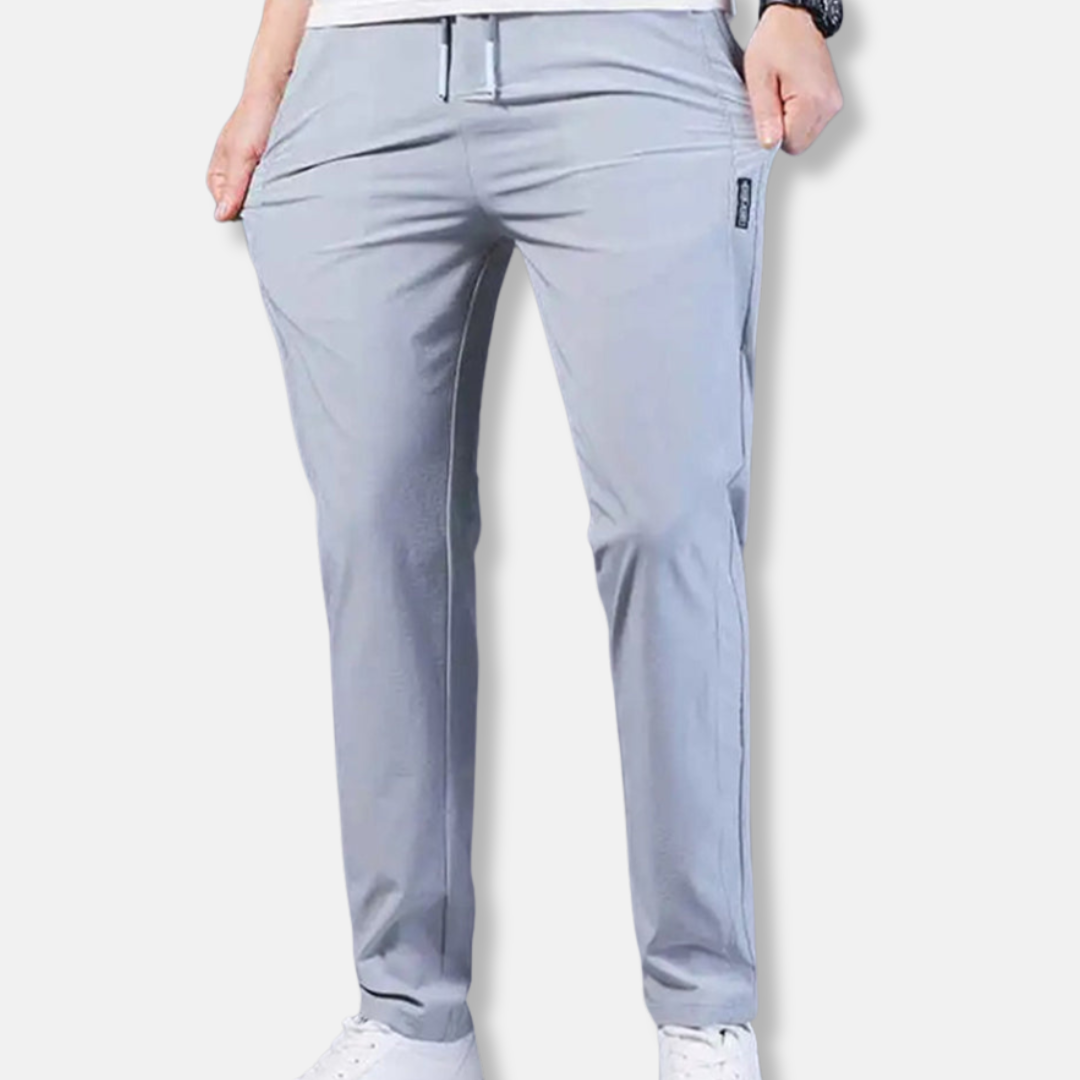 Arvid Fritidsbyxor | Elastisk Midja Herrbyxa