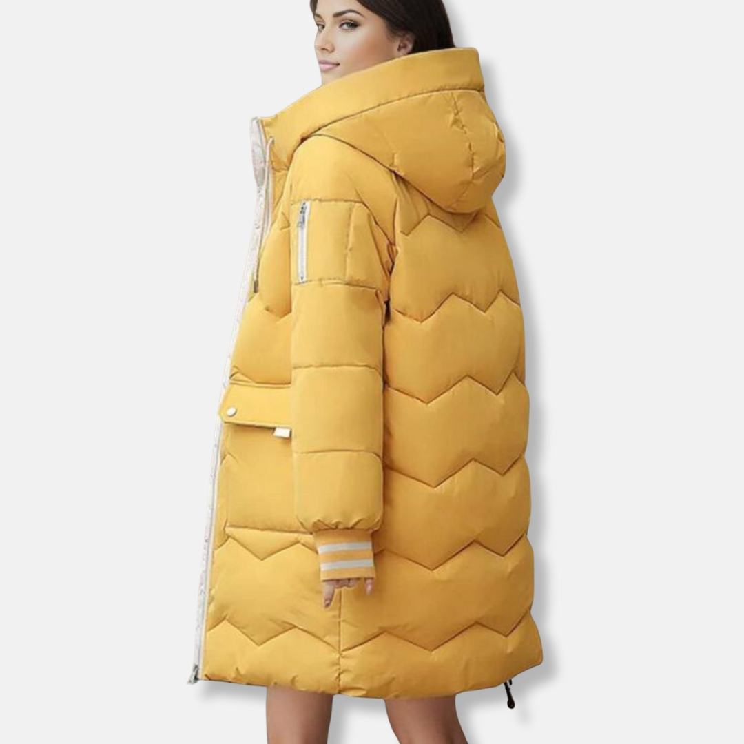 Astrid Vinterparka | Varm Huvjacka för Kvinnor