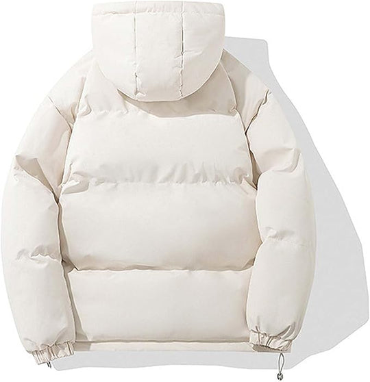 Charlie Vadderad Pufferjacka | Huva Relaxed Fit Pufferjacka