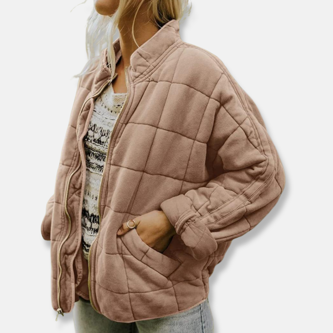 Anders Lätt Jacka | Quiltad Avslappnad Jacka