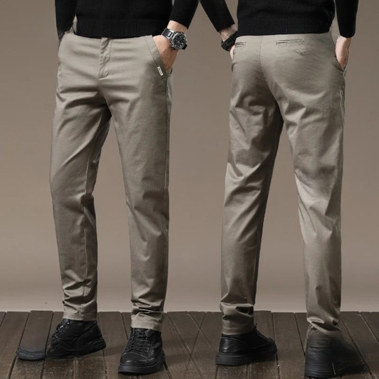 Chinos Herr med Rak Passform för Herrar