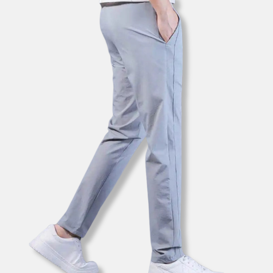 Arvid Fritidsbyxor | Elastisk Midja Herrbyxa