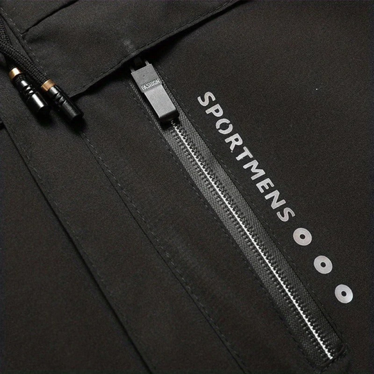 Oliver Höftlång Jacka med Huva | Enfärgad Med Huvud och Fickor Hooded Jacket