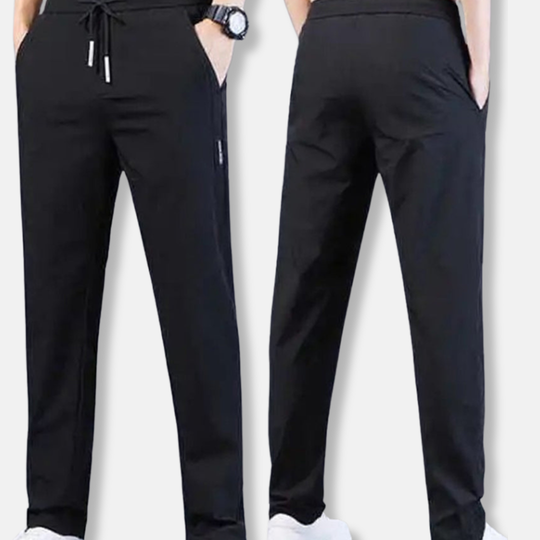 Arvid Fritidsbyxor | Elastisk Midja Herrbyxa