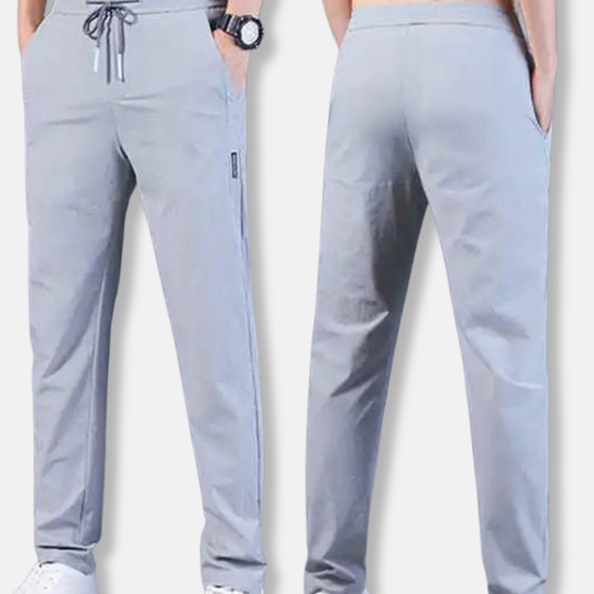 Arvid Fritidsbyxor | Elastisk Midja Herrbyxa