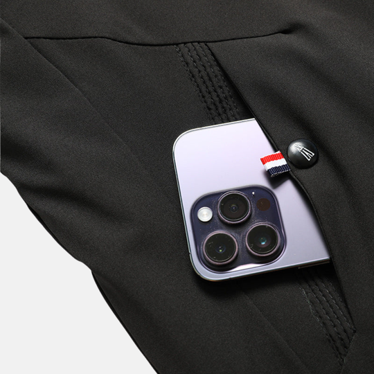 Oliver Höftlång Jacka med Huva | Enfärgad Med Huvud och Fickor Hooded Jacket