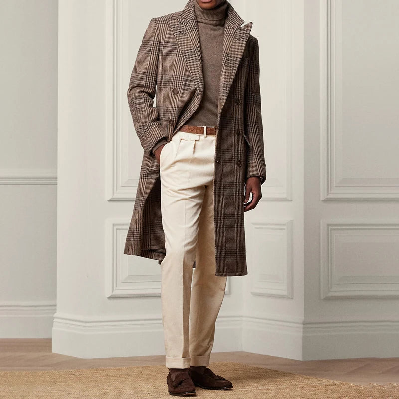 Bekväma Byxor med Rak Snitt för Män