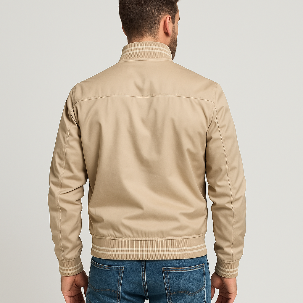 Bomberjacka med urban design för män