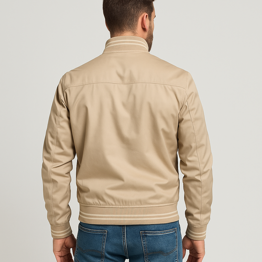 Bomberjacka med urban design för män