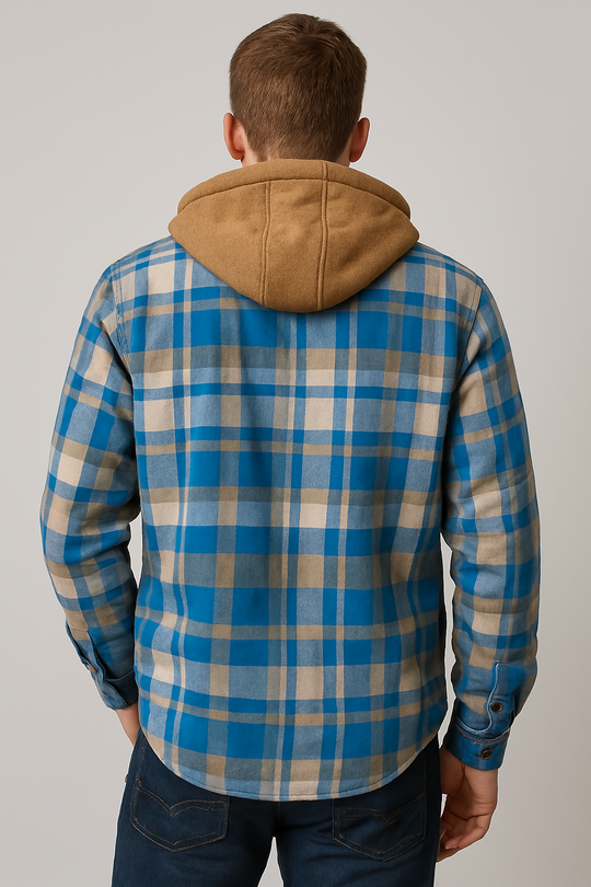 Flanelljacka för utomhusaktiviteter för Män