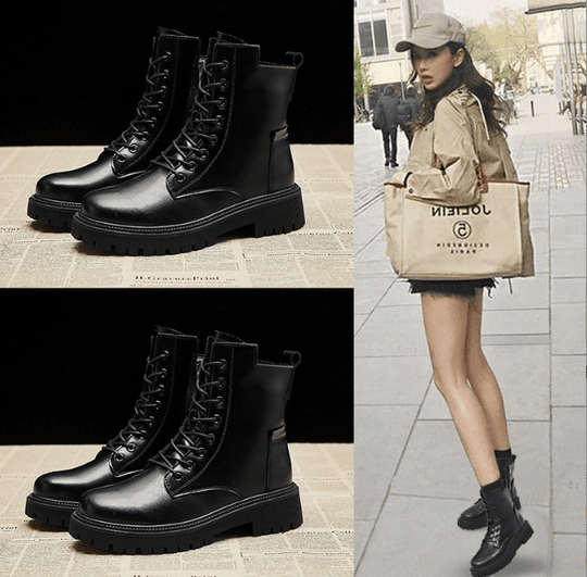 Högklippta Stövlar för Damer Vinter