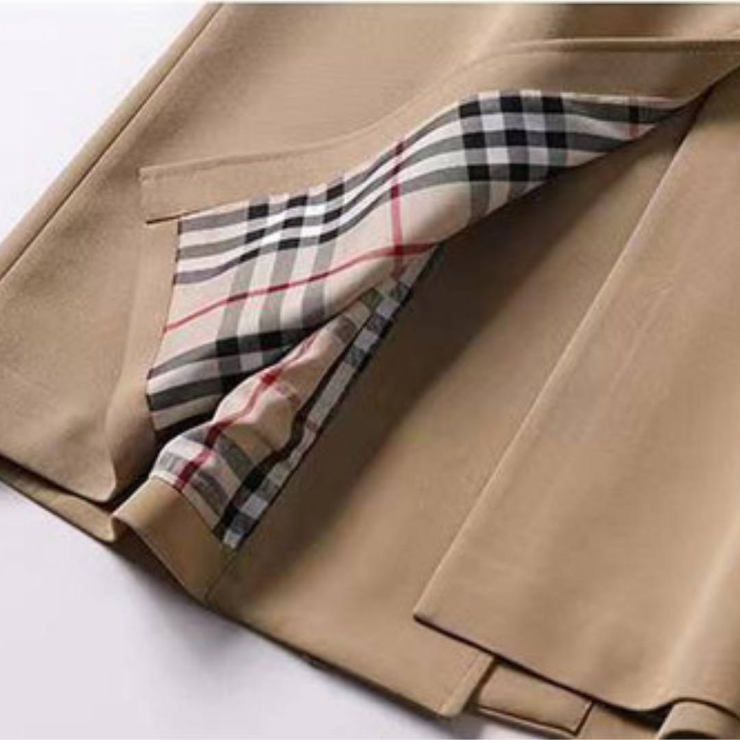 Klassisk Trenchkappa för Kvinnor