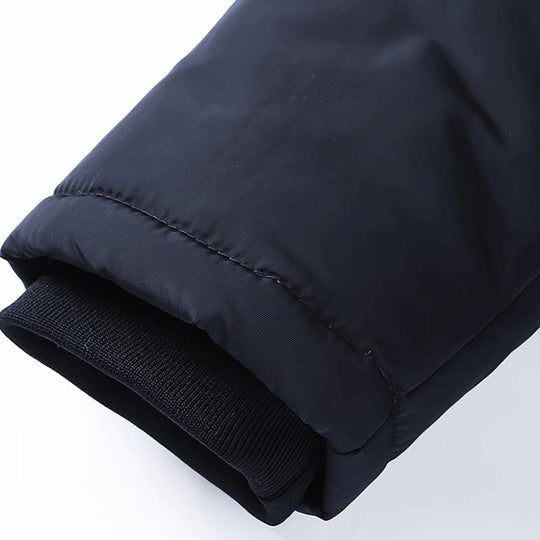 Oliver Quiltad Parkas med Avslappnad Passform | Midjelång Parkas med Pälskrage