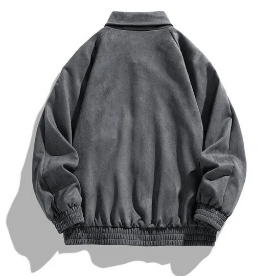 Retro Jacka för Män med Tidlös Design