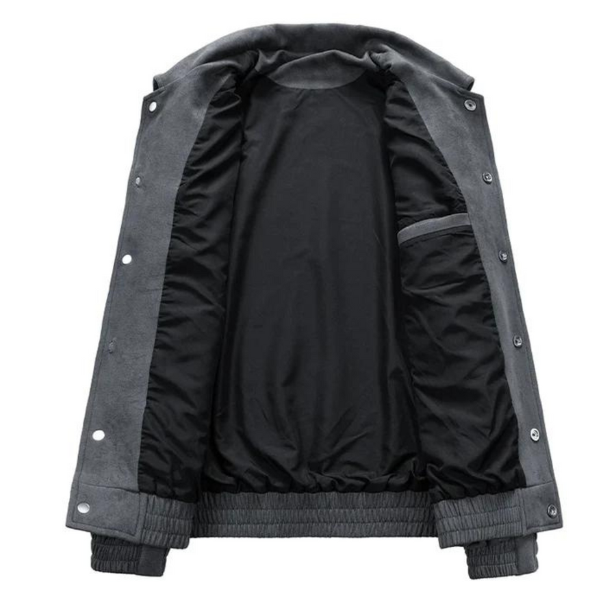 Retro Jacka för Män med Tidlös Design