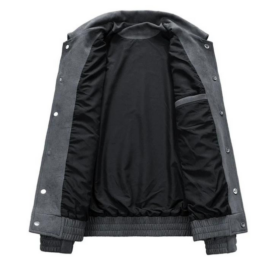 Retro Jacka för Män med Tidlös Design
