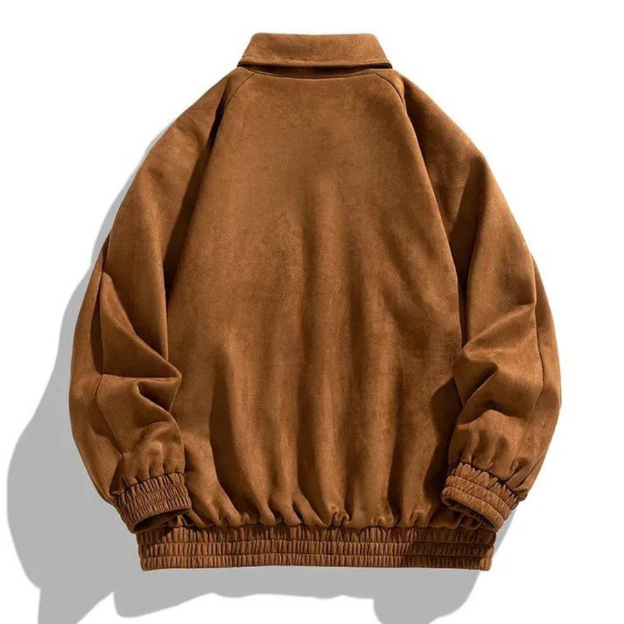 Retro Jacka för Män med Tidlös Design