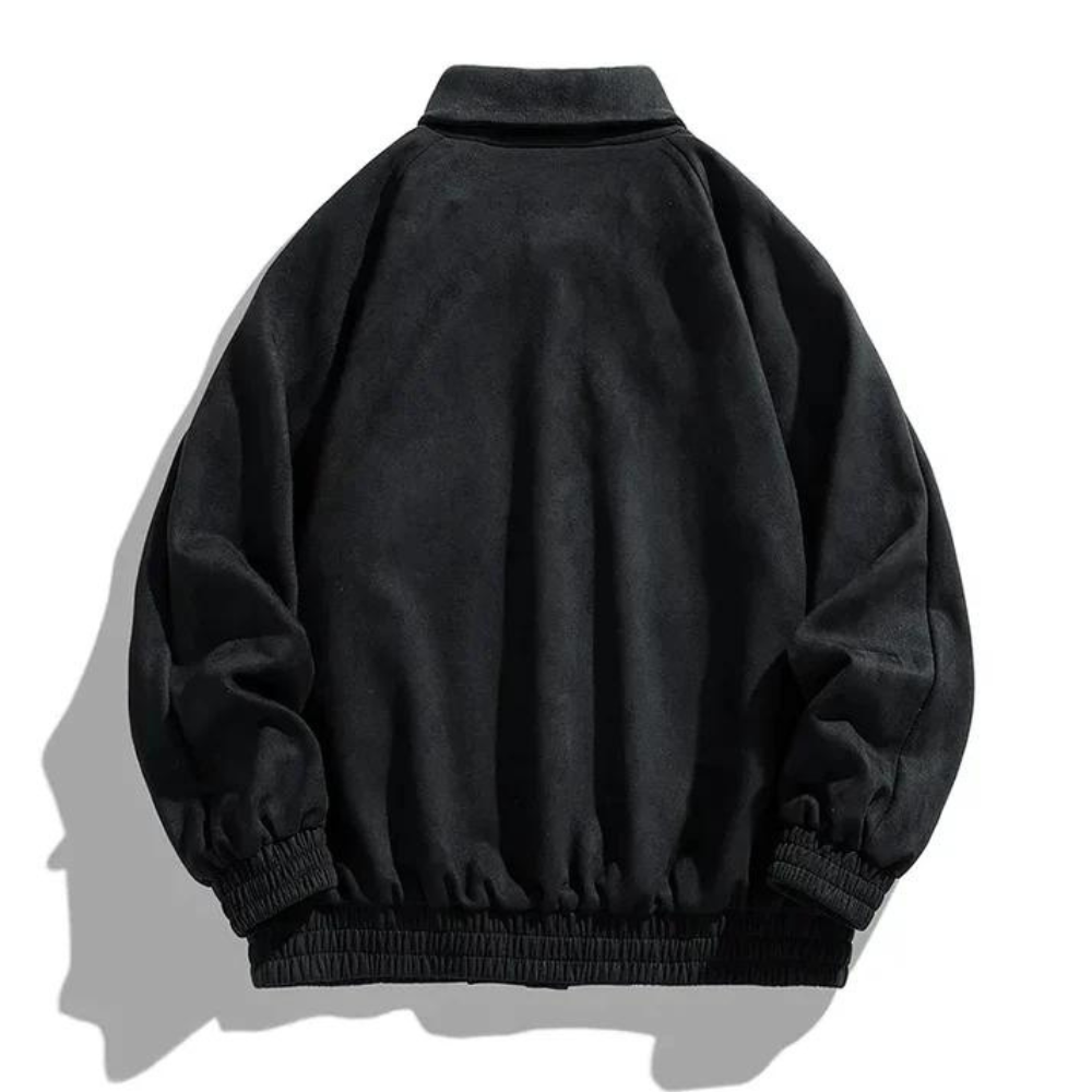 Retro Jacka för Män med Tidlös Design