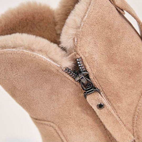 Astrid Ankelboots | Fodrad Vinter Ankelboots